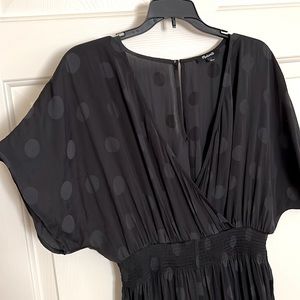 Madewell Black Polka Dot Jumpsuit